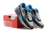 2019U air max nike 90 femme chaussures sport pas cher 1241 gris bleu